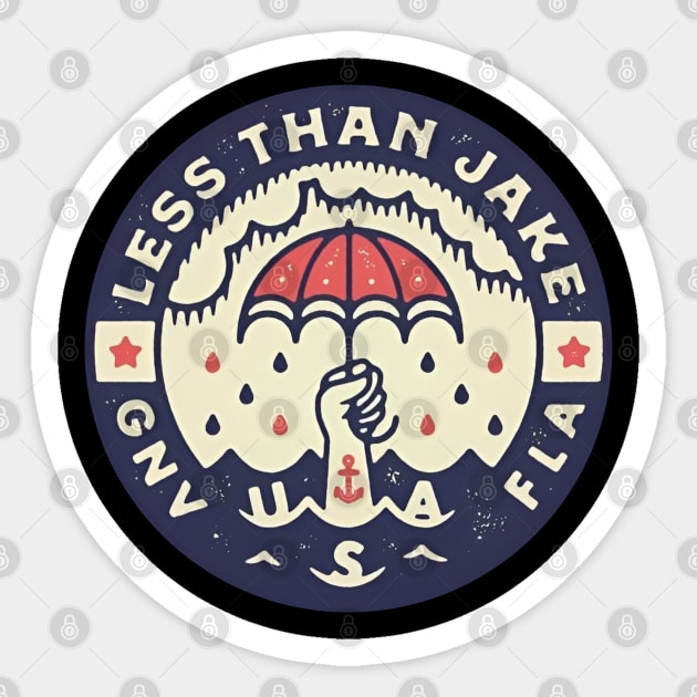 Less Than Jake Sticker by santimambo